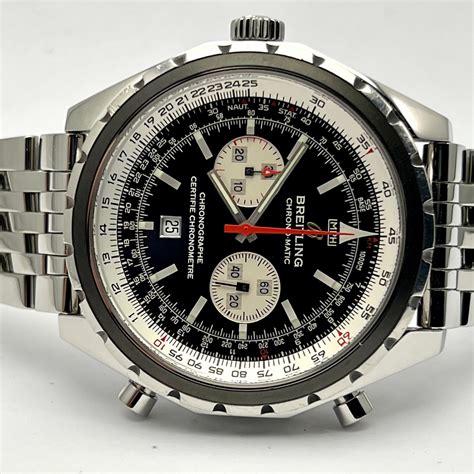 history breitling chomomatic navitimer|breitling navitimer 1975.